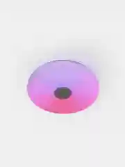 Белый управляемая потолочная светодиодная люстра с пультом Estares A-play40W RGB муз ,до 15 кв.м