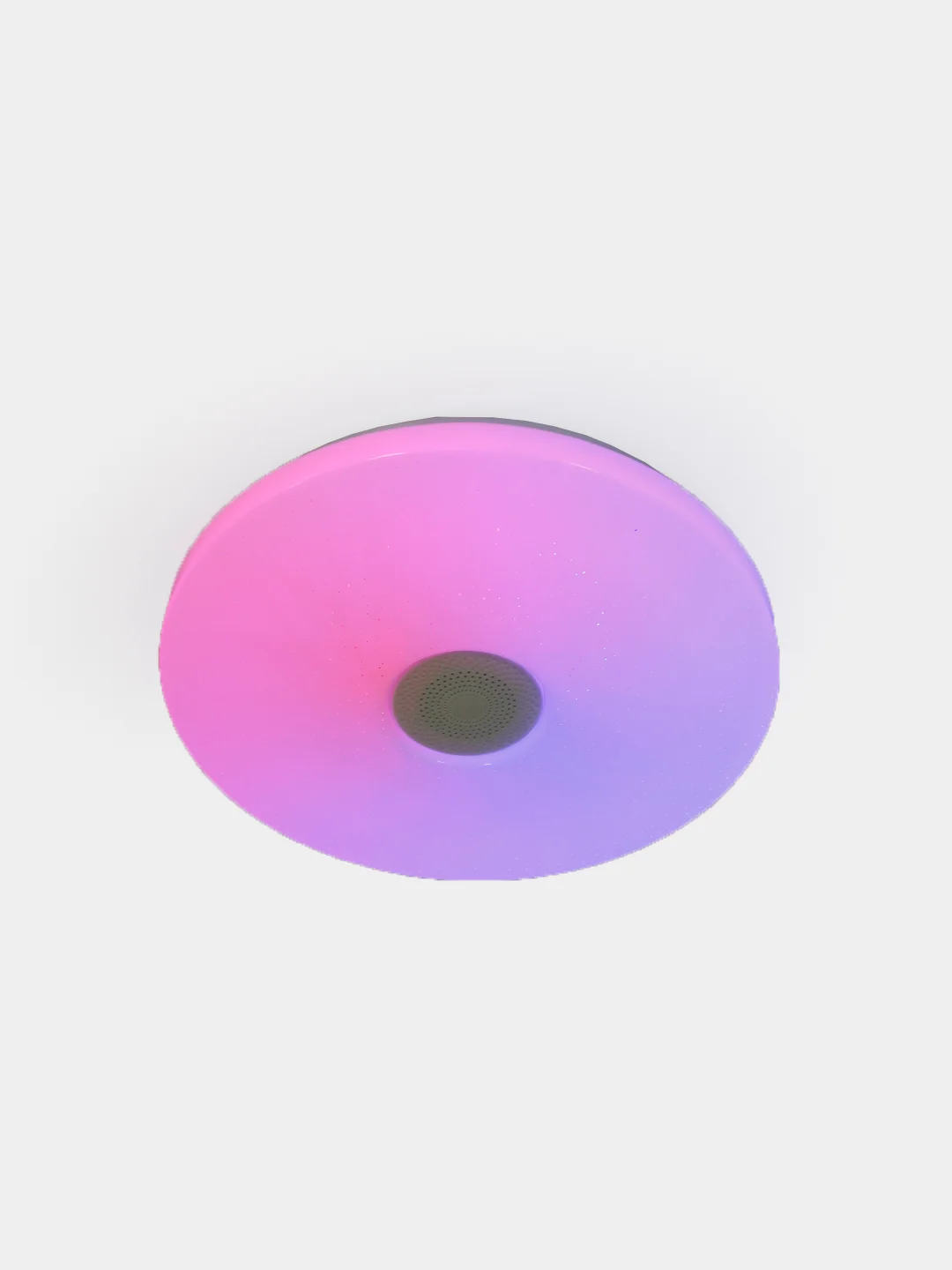 Белый управляемая потолочная светодиодная люстра с пультом Estares A-play40W RGB муз ,до 15 кв.м