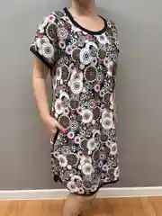 Алый туника женская, футболка удлиненная, сорочка ночная женская