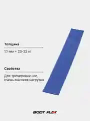 Темно-синий фитнес резинка, петля, тренажер для фитнеса и йоги