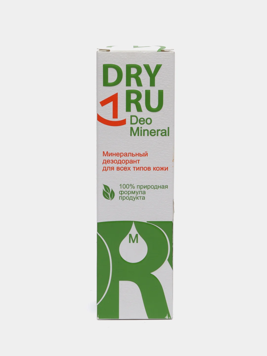 DRY RU Deo Mineral, минеральный дезодорант для всех типов кожи, женский мужской дезодорант