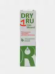 DRY RU Deo Mineral, минеральный дезодорант для всех типов кожи, женский мужской дезодорант