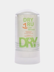 DRY RU Deo Mineral, минеральный дезодорант для всех типов кожи, женский мужской дезодорант