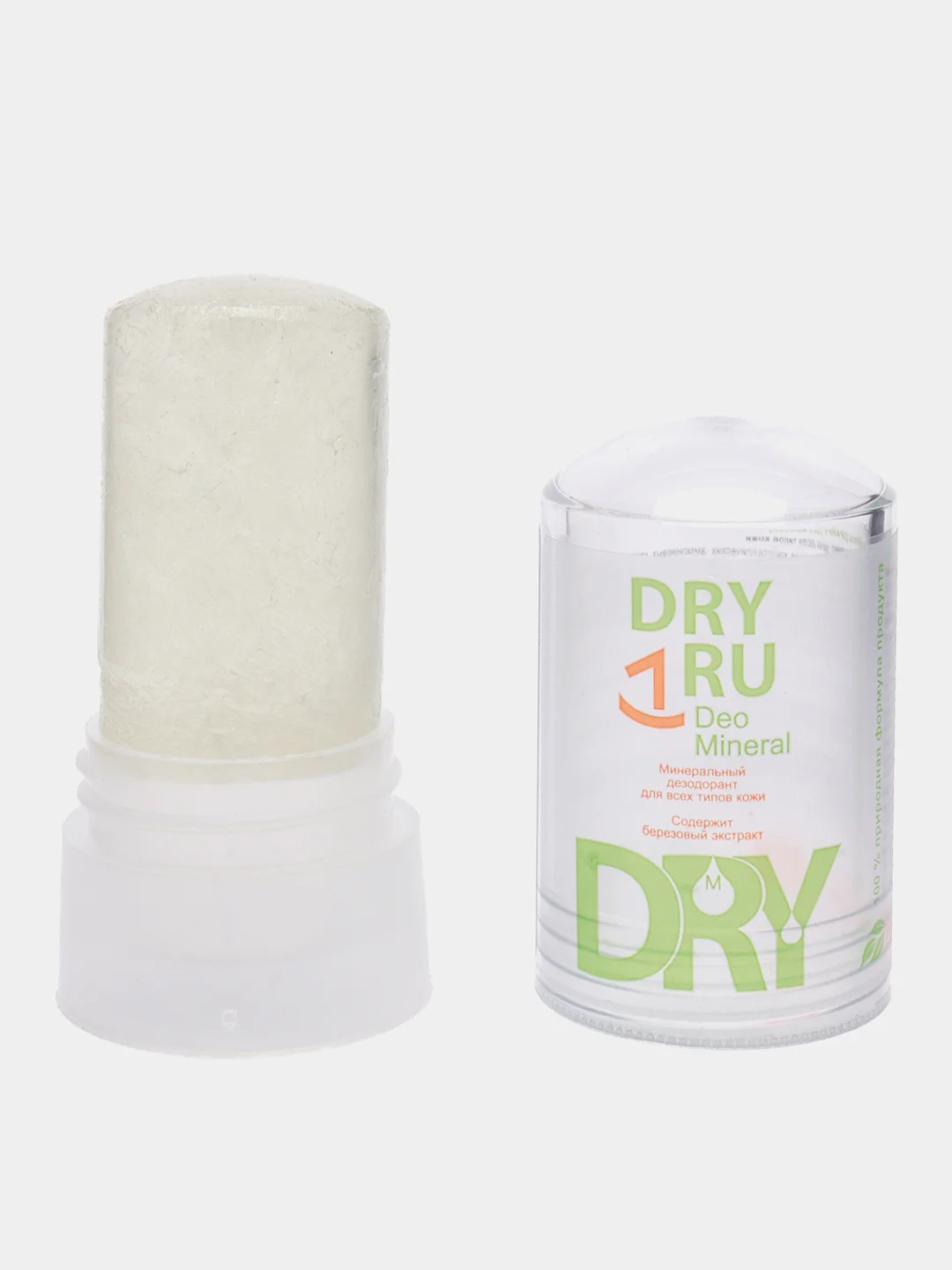 DRY RU Deo Mineral, минеральный дезодорант для всех типов кожи, женский мужской дезодорант