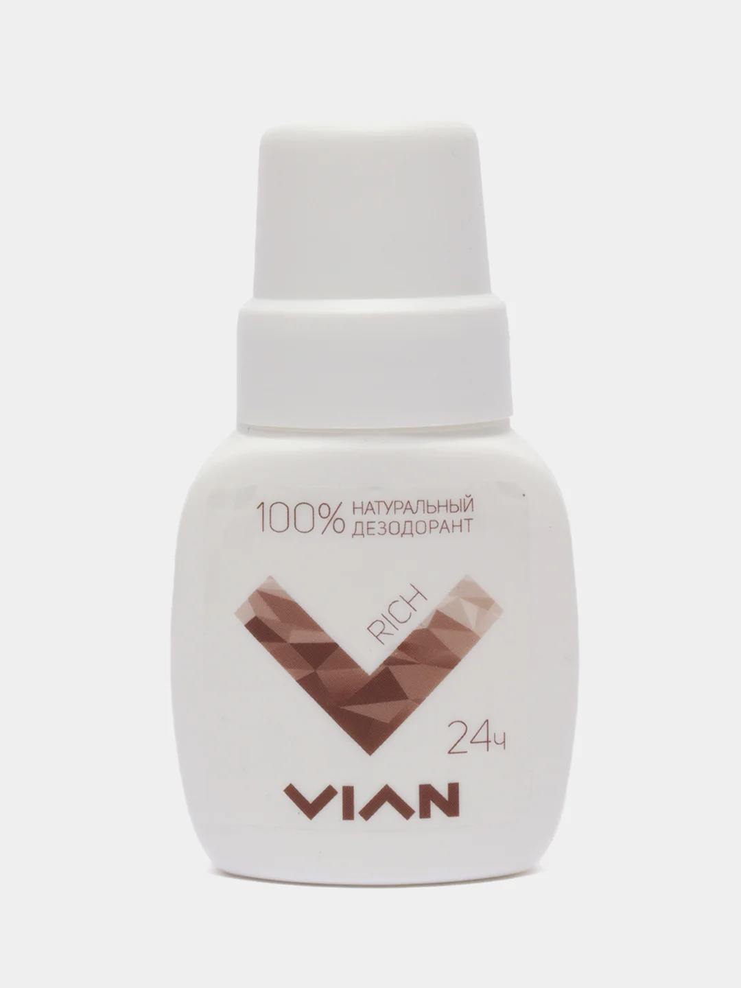 Тёмно-бордовый натуральный дезодорант Vian /Виан