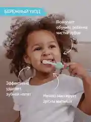 Детская зубная щетка мягкая монопучковая 10000 щетинок , набор 2 шт