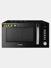Микроволновая печь Hyundai HYM-D3028, 900Вт, 23л, черный /серебристый
