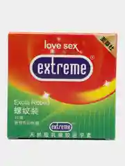 Лайм презервативы Extreme с различными эффектами 3 штуки