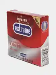 Белый презервативы Extreme с различными эффектами 3 штуки