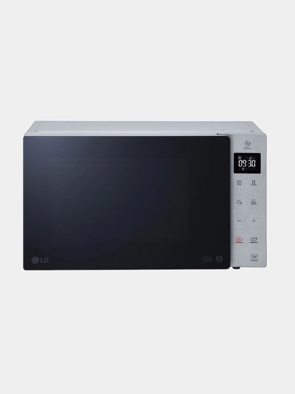 Микроволновая печь LG MW25R35GISL, 1000Вт, 25л, стальной /черный