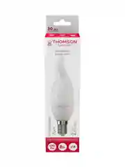 Лампочка светодиодная THOMSON TH-B2312 8 Вт, E14, свеча на ветру, 6500K холодный свет