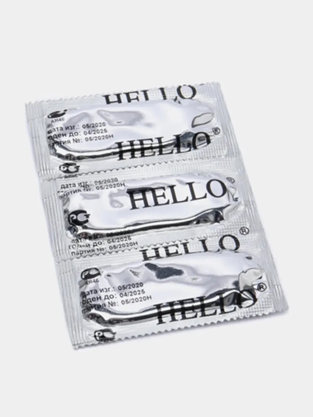 Презервативы Hello , 3 штуки в упаковке