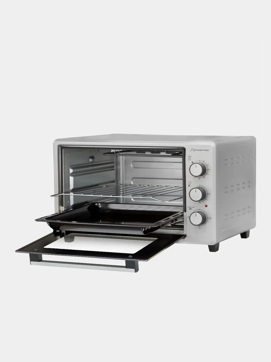 Мини-печь электрическая Schaub Lorenz SLE OE4031, 3 режима, 40 л, мощность 1,4 кВт, таймер