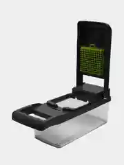 Серый терка для овощей / Овощерезка ручная универсальная Nicer Dicer