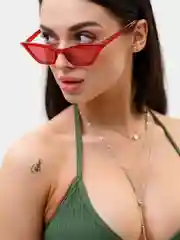 Очки MIRSEE цветные в форме "Кошачий глаз"