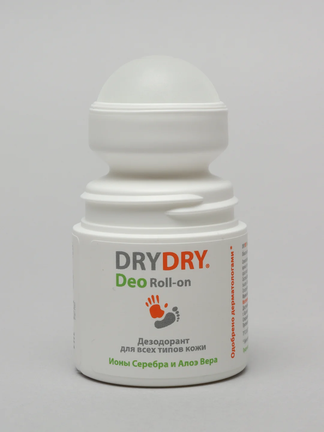 DRY DRY Deo Roll-on дезодорант для всех типов кожи с ионами серебра и алоэ вера