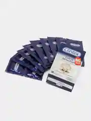 Презервативы Contex Extra Sensation №18 с крупными точками и ребрами