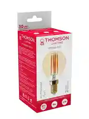 Лампочка светодиодная филаментная THOMSON TH-B2123 9 Вт, E14, шар, 2400K теплый свет