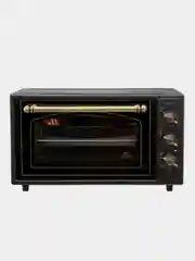 Черный мини-печь электрическая Schaub Lorenz SLE OZ5051, 5 режимов, 50 л, 1,6 кВт, конвекция