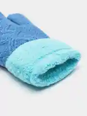 Голубой перчатки
