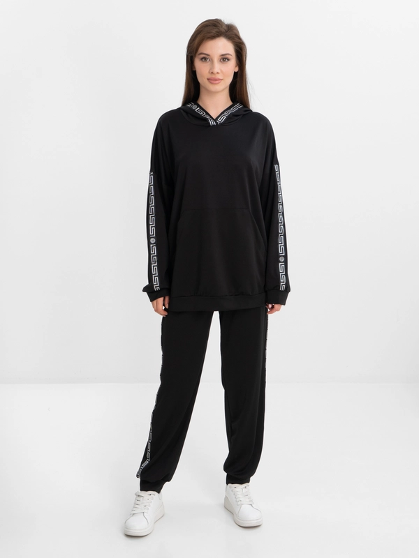 Костюм двойка черный, женский,большие размеры,60( 5XL),62( 6XL),64( 7XL),66(8XL)