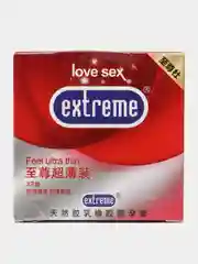 Красный презервативы ультратонкие "Extreme", для максимальной чувствительности