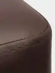 Коричневый пуф MONOFIX, БАФФ, экокожа