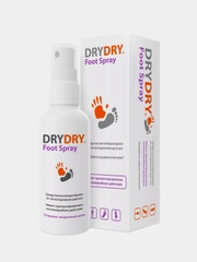 DRY DRY Foot Spray антиперспирант для ног, дезодорант ДРАЙ ДРАЙ для ног от запаха