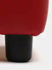 Красный пуф MONOFIX, БАФФ, экокожа