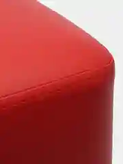 Красный пуф MONOFIX, БАФФ, экокожа