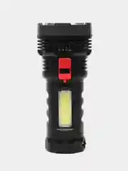 Фонарь светодиондный, фонарь ручной заряжаемый через  USB, фонарь с индикатором заряда