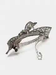 Серебряный заколка