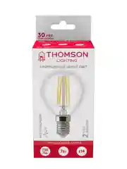Лампочка светодиодная филаментная THOMSON TH-B2084 7 Вт, E14, шар, 4500K дневной свет
