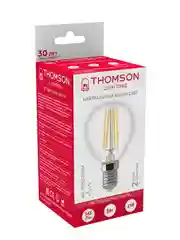 Лампочка светодиодная филаментная THOMSON TH-B2082 5 Вт, E14, шар, 4500K дневной свет