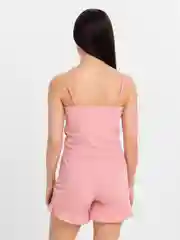 Кораллово-розовый домашний комплект-пижама