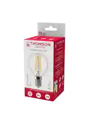Лампочка светодиодная филаментная THOMSON TH-B2081 5 Вт, E14, шар, 2700K теплый свет