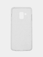 Ультратонкий силиконовый чехол с блестками для Samsung S10/ A6+ / J6+ / J6 / J4 / A9 2019