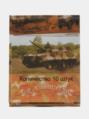 Набор швейных игл 10шт, с большим ушком