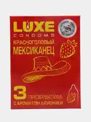 Красный презервативы Luxe