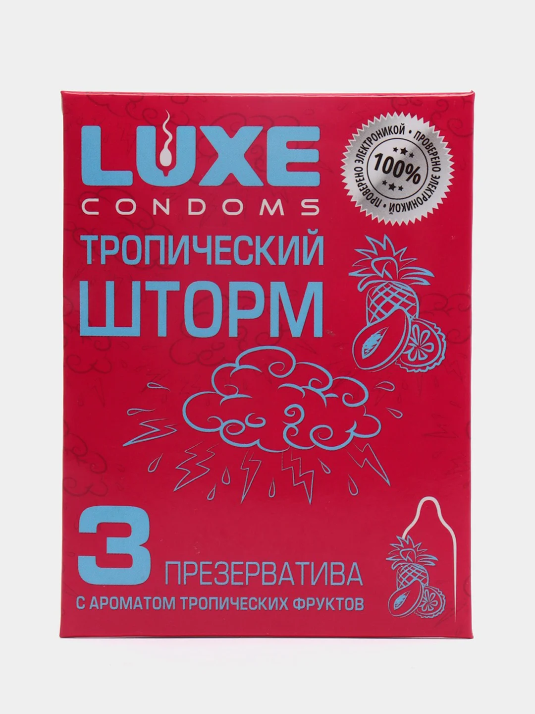 Фуксия презервативы Luxe