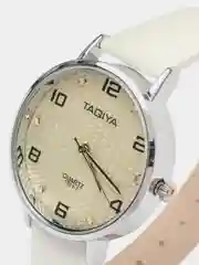 Белый женские часы "Мирэль"