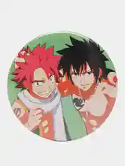 Желтый значки по мотивам аниме Хвост Феи (Fairy Tail)