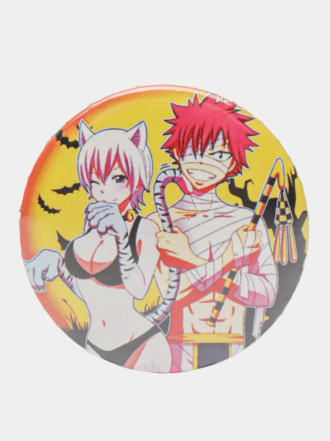 Индиго значки по мотивам аниме Хвост Феи (Fairy Tail)