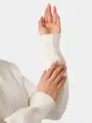 Костюм женский, вязаный, свитер, юбка плиссе