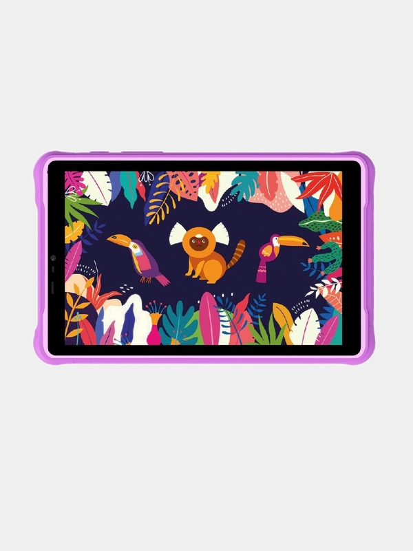 Детский планшет Digma Kids 8260C 8", 4GB, 64GB, 3G, LTE, Android 12 фиолетовый