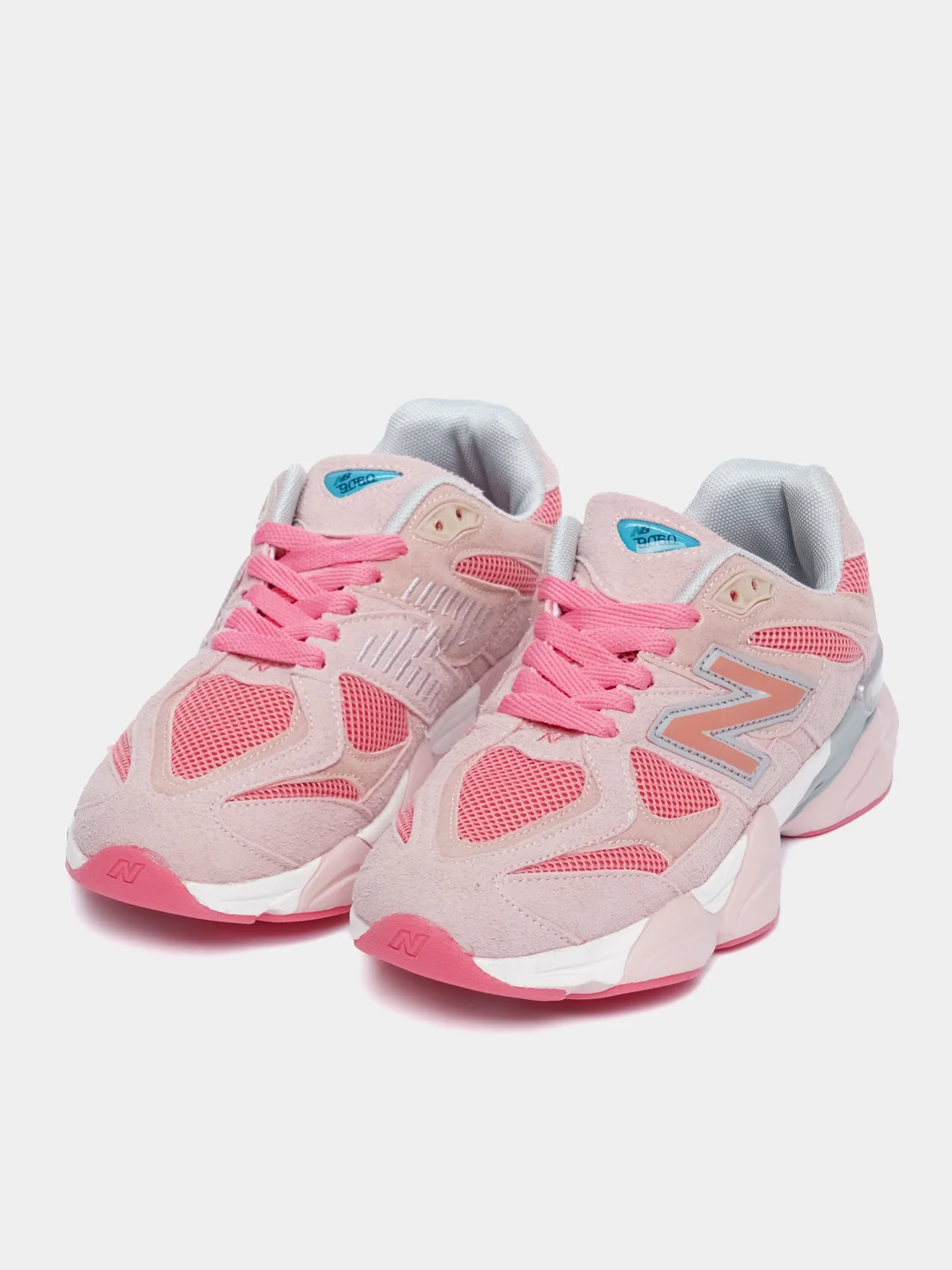Коричневый кроссовки женские с логотипом New Balance 9060
