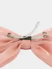 Коралловый меланж заколки для волос