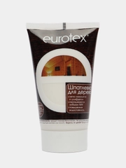 Акриловая шпатлевка по дереву EUROTEX, цвет БЕЛЫЙ 0,225 кг