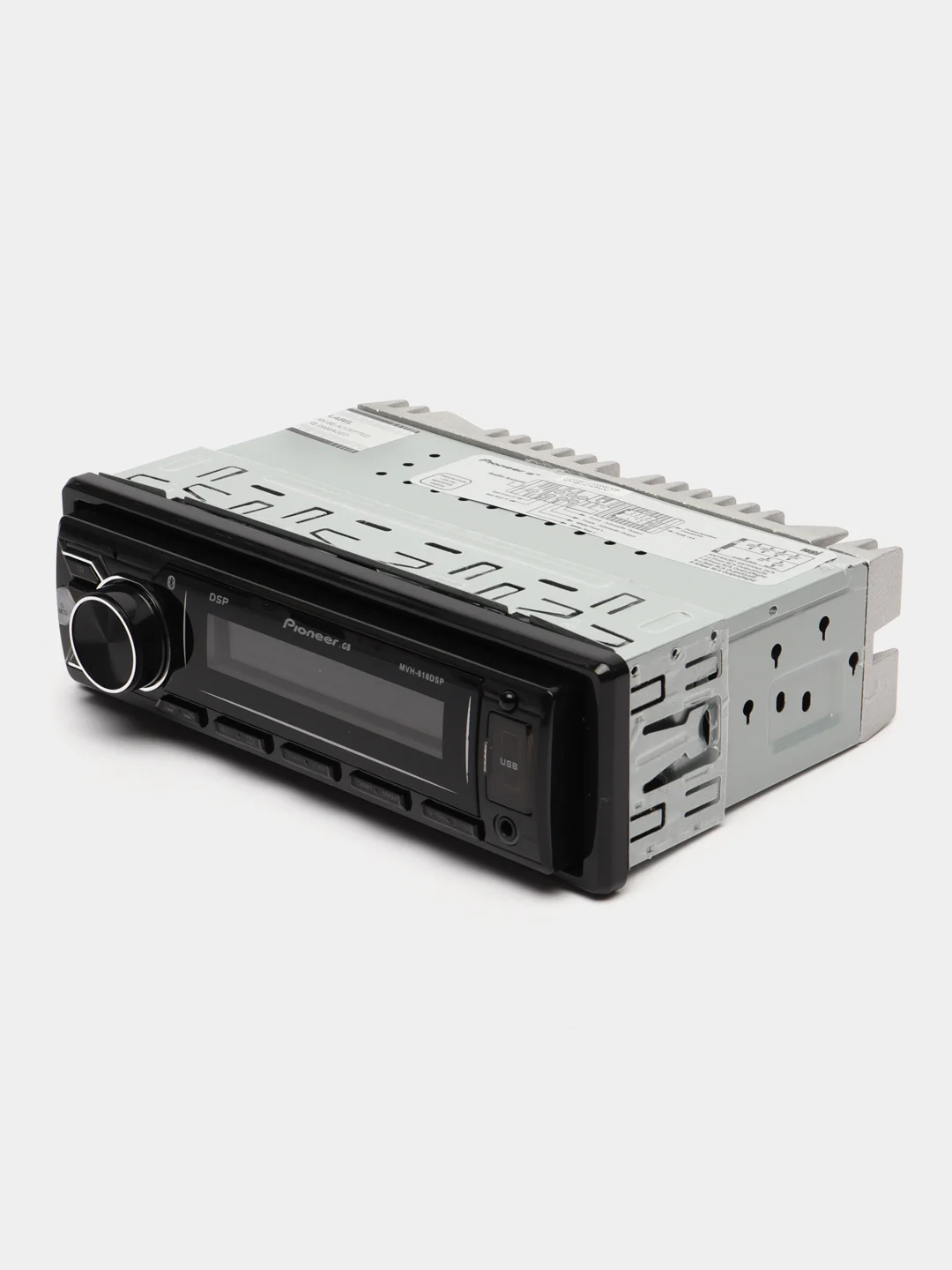 Автомагнитола Pioneer GB MVH-816DSP, Bluetooth, 1 din, процессорная
