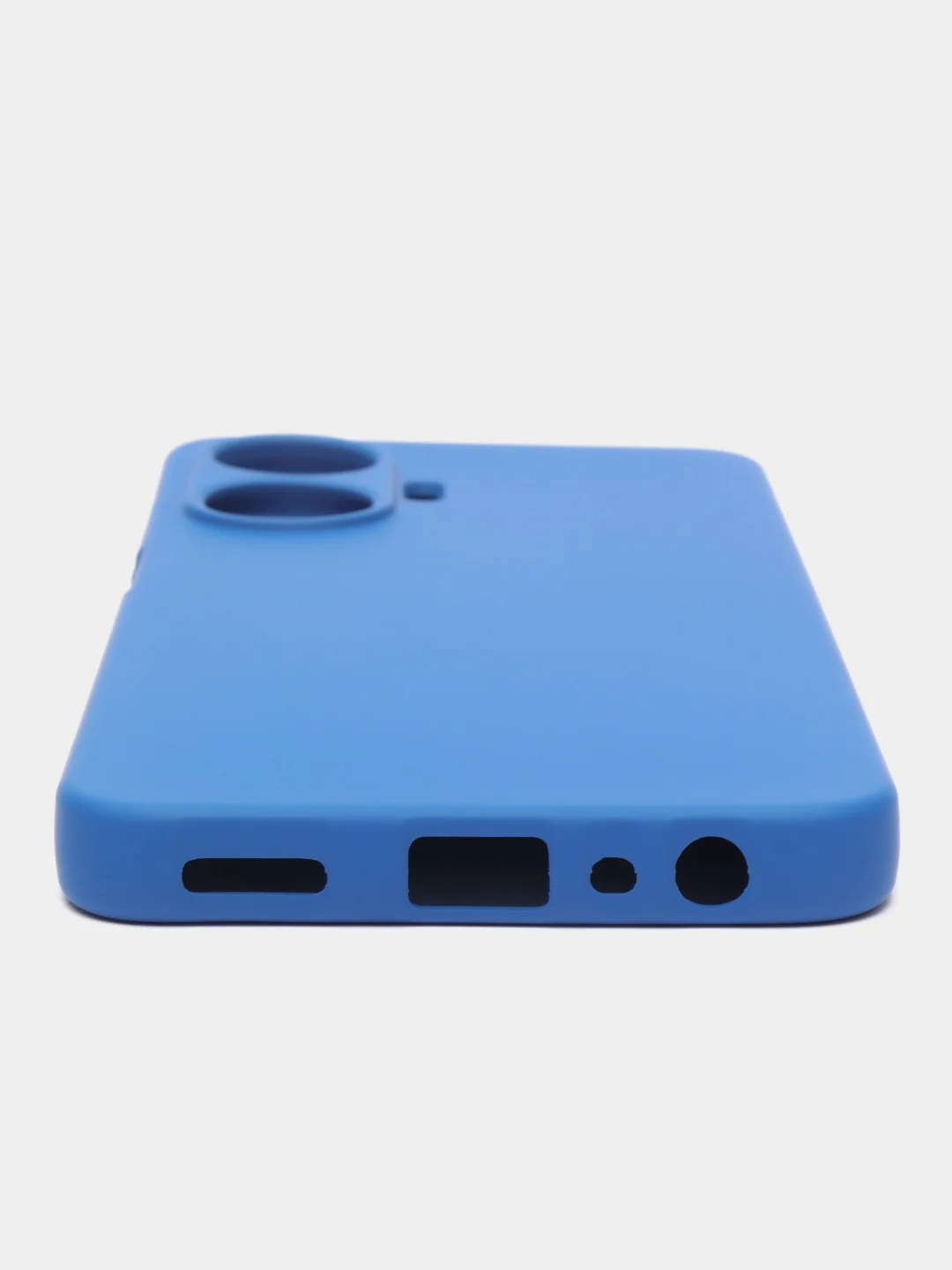 Синий чехол для Realme C55 (Реалми С55), Silicone Case